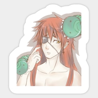 Manga Boy Sticker